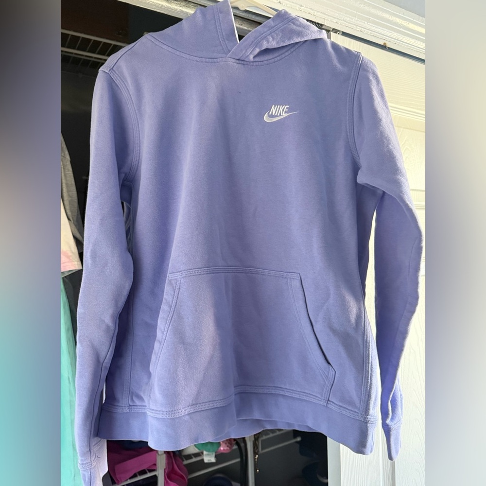 Nike Lavender and Red Hoodie